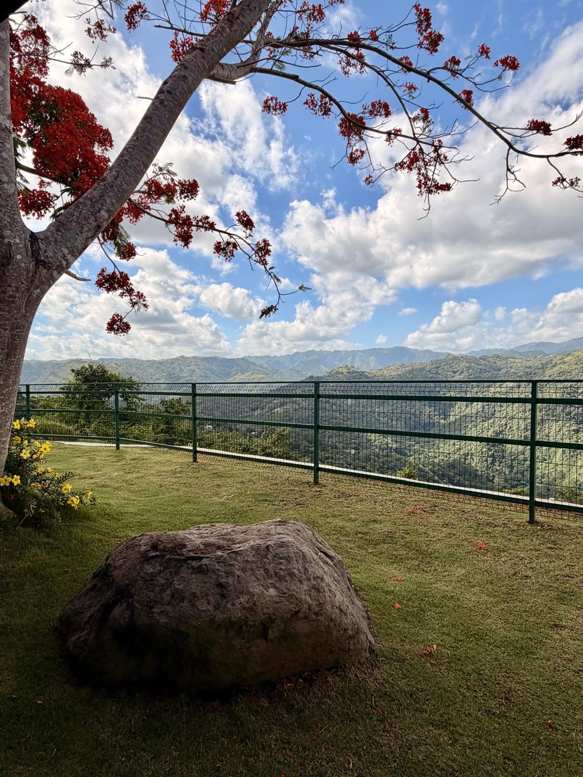 Vista panorámica desde Los Balcones 149 en las montañas de Ciales